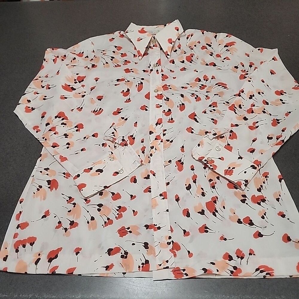 Vintage Kolortron by Koret of California Blouse Women's size small 70s tops